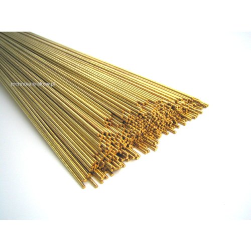 Lut mosiężny LM60K fi 2,0 x 500mm (L-CuZn40) 0,5kg