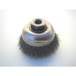 Szczotka doczołowa fi 80 z gwintem M-14