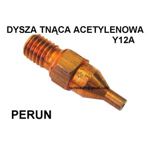Dysza do cięcia do palników PC-116A/Y11, PU-216A/Y12 PERUN  acetylen-tlen