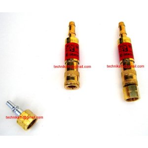 Szybkozłączka z bezpiecznikiem  przypalnikowa   ACETYLEN (PROPAN)