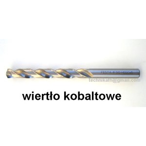Wiertło kobaltowe fi  4,0 mm  HSSCo5   Professional