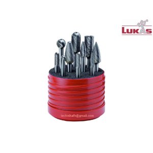 Frez trzpieniowy /palcowy/ węglik  zestaw 10szt.   fi 6,0