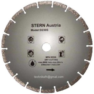 Tarcza diametowa segmentowa do cięcia 125mm    STERN