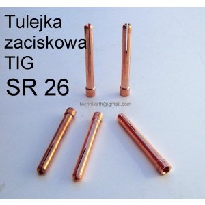 Tulejka zaciskowa TIG  SR17  SR18  SR26   1szt.