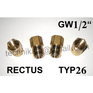 Szybkozłączka TYP 26 GWINT WEW. 1/2"    RECTUS