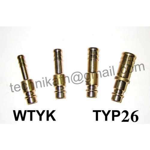 Wtyk szybkozłączki TYP 26 na wąż fi 6mm RECTUS