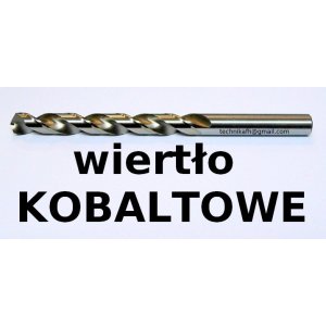 Wiertło kobaltowe fi  5,2 mm  HSSCo5   Professional