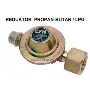 Reduktor propan-butan / LPG  2,5 BAR  CFH  GERMANY  DR 114