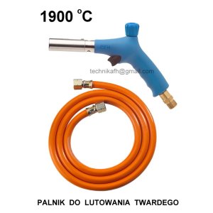 Palnik propan-butan / LPG z wężem  CFH  GERMANY  PZ 2000  
