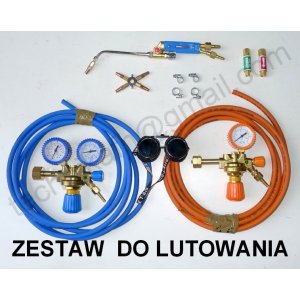 Zestaw do lutowania SHERMAN   propan-butan / tlen   dł.5m