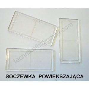Soczewka powiększająca do przyłbic POWERWELD   x2,0  /50x108mm/