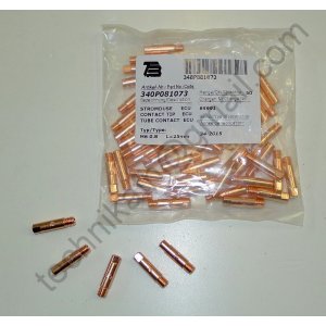 Końcówka prądowa 0,8  MB15  MIG/MAG    10szt.    TBi  BINZEL