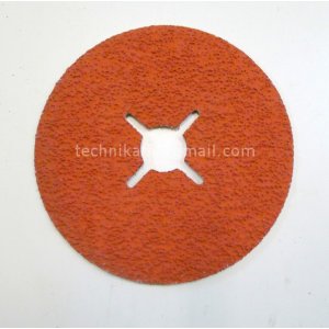 Krążek fibrowy  fi 125  CUBITRON II 3M  987C  INOX  P60+  op.25szt.