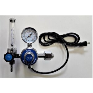 Reduktor CO2/ARGON Z ROTAMETREM oraz PODGRZEWACZEM