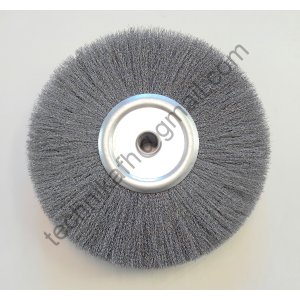 Szczotka tarczowa  fi 400x80 z otworem fi 32 