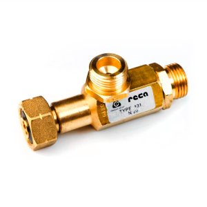  Trójnik do butli  Gwint: W21,8 x 1/14″, M20 x 150  Cavagna 