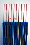 Elektroda wolframowa  fi 4,0 x 175   WT-20  CZERWONA