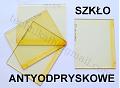 Szkło do maski  bezbarwne   90x110mm  ANTYODPRYSKOWE